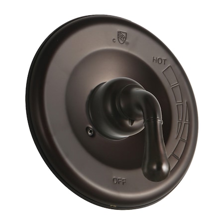 Kingston Brass KB635ET Pressure Balance Valve Trim Only W/out Shower & Tub Spout, Brnz KB635ET
